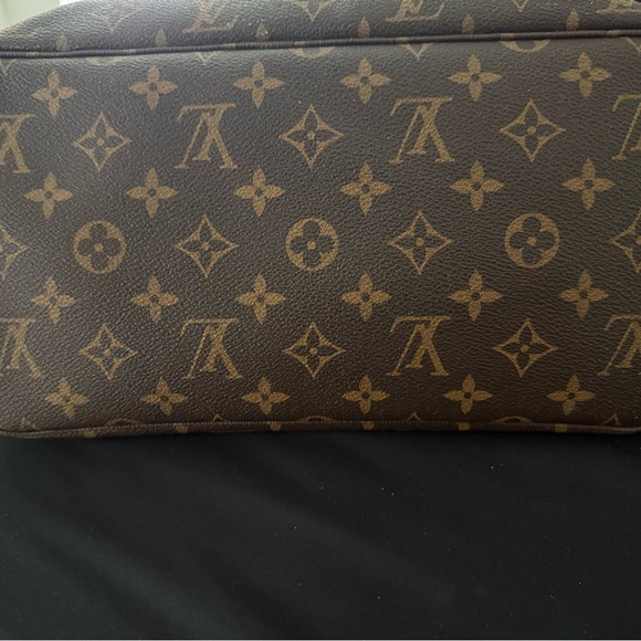 Louis Vuitton Dark Brown Neverfull MM Monogram Tote with matching wallet pouch - Picture 7 of 16